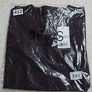 412 NWT Figs Casma Three-Pocket Scrub Top Burgundy Size XXS